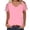 C-RD1589, variant on DHFJKG Women's Short Sleeve T Shirt V Neck Patchwork Lace Crochet Solid Color Summer Fashion Tee Casual Dressy Work Tunic Versatile Tops