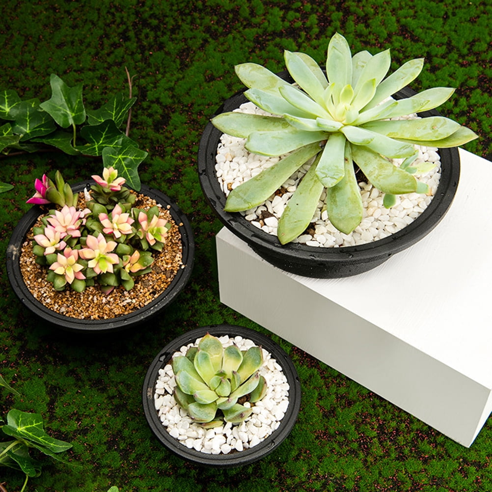 36 Pcs  Gardening Flower Pot Hollow Bottom Flower Planting Pots Flower Plant Container