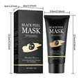 thumbnail image 2 of HYLLai Charcoal Peel-Off Face Mask, Deep Cleansing for Pores & Blackheads, Detoxifying for All Skin Types, 60g, 2 of 9