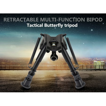 Yosoo Rifle Gun Stand AR Bipod SWAT OP Adjustable Mount Height Rail Bipods,Rifle Gun Stand AR Bipod SWAT OP Adjustable Mount Height Rail (Best Ar 15 Vertical Grip Bipod)