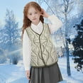 thumbnail image 4 of Puffer Vest Girls Sleeveless Lightweight Outerwear Jackets & Vests Teen Winter Clothes Vest for Girls 11-12Years, 4 of 8