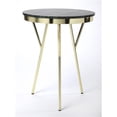 thumbnail image 4 of Beaumont Lane Metropolitan Living Marble and Brass Accent Table in Green, 4 of 6