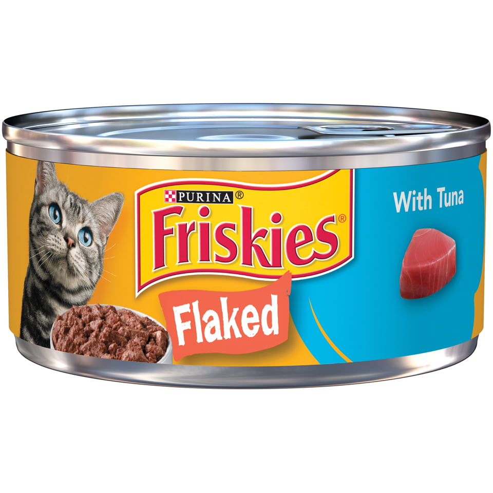 with Tuna Cat Food, 5.5 Oz. Cans 