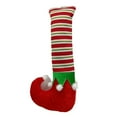 thumbnail image 4 of Patas de Decoraciones para árboles de Navidad Adornos para árboles Centro de mesa Adorable Novedad Adorno de decoración navideña para fiestas rayas blancas rojas, 4 of 8