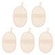 thumbnail image 5 of Body Wash Cloths Towel 5Pcs Loofah Bath Towels Home Use Beige Deep Cleaning, 5 of 5