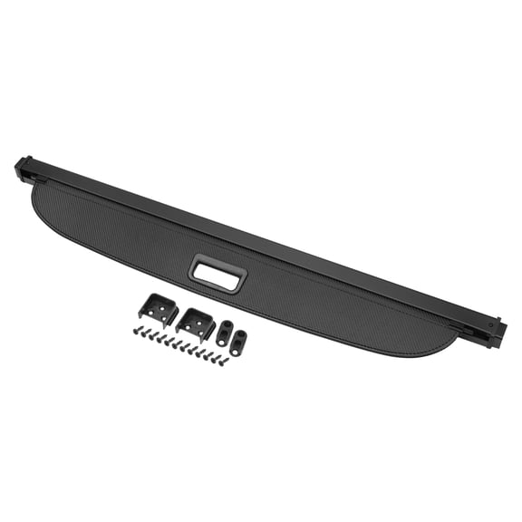 Unique Bargains Retractable Cargo Cover for Jeep Renegade 2016-2021 Rear Luggage Security Shield Black Carbon Fiber
