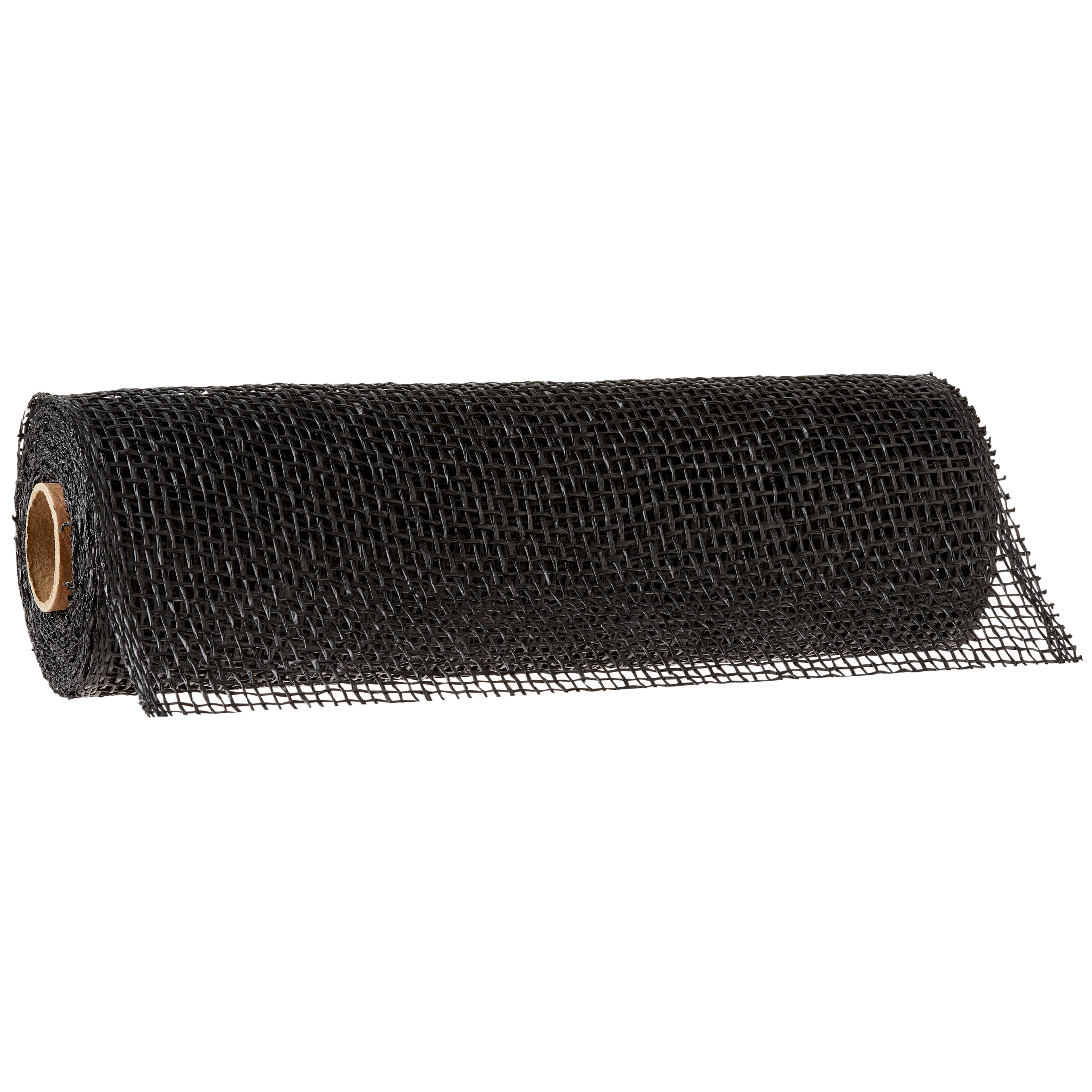 12 Pack: 10" x 19ft. Black Poly Burlap Mesh by Celebrate It