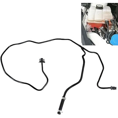 Radiator Reservoir Coolant Reservoir Hose compatible with Ford Focus 2.0L L4 2012-2018 Engine Coolant Reservoir Hose replace BV618K012KF CV6Z-8K012-K