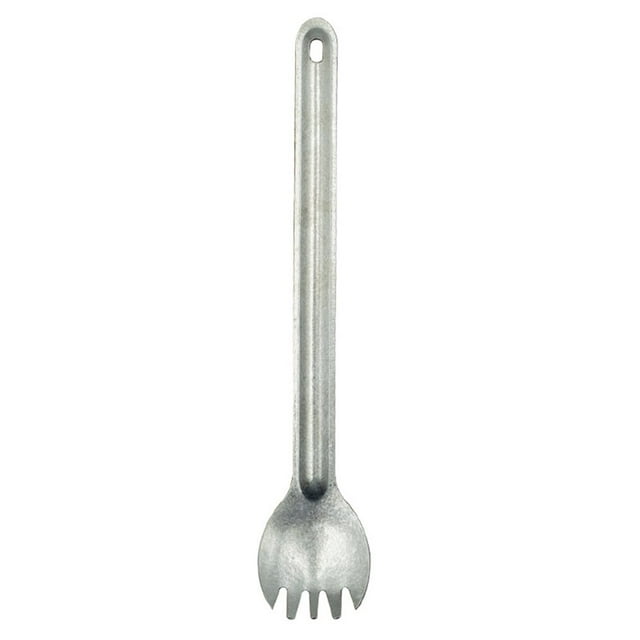 Spork Utensils Heat Resistant Anti-rust Tableware Picnic Outdoor Activities Spork Camping Utensil for Travel