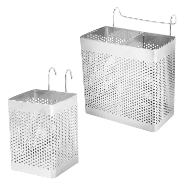 unbranded 2Ud Soporte Para De Acero Inoxidable Organizador De Cubiertos Para Cocina