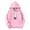 Pink, variant on Hiijoy Toddler Girls Hoodie Cartoon Cat Printed Hooded Sweatshirt Cute Casual Pullover Top with Pocket