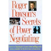 Roger Dawson's Secrets of Power Negotiating [Hardcover - Used]