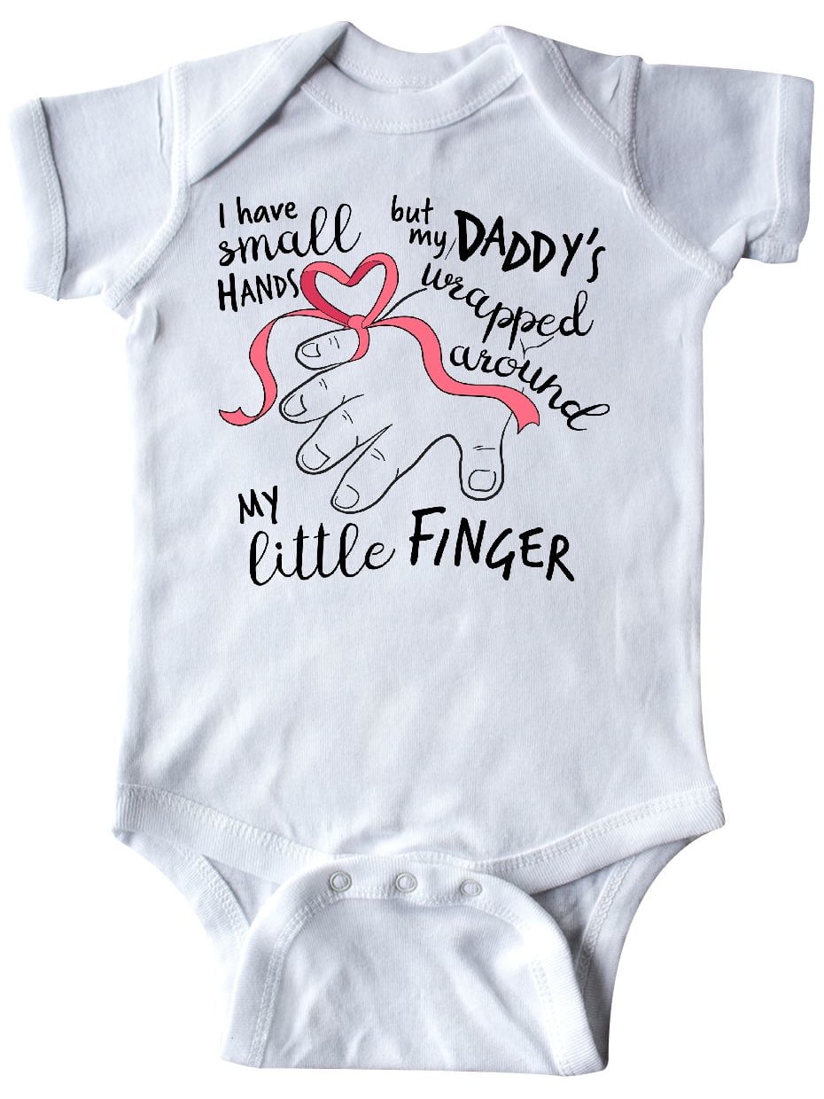 INKtastic I Have Small Hands, but My Daddys Wrapped Around My Little