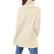 thumbnail image 4 of Suéter de cuello alto de gran tamaño para mujer, suéter de poliéster suelto y transpirable con manga de murciélago para compras diarias Albaricoque XL, 4 of 6