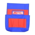 thumbnail image 1 of Chair Back Bag Durable Washable Anti-deformed Classroom Deep Chair Back Organizing Pocket Daily Use, 1 of 13