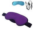 thumbnail image 4 of ziyahi Heated Eye Pad USB Cold Heating Warm Compress Steam Sleep Eye Protector for Dark Circles, Unscented, Purple, 4 of 8