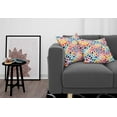 thumbnail image 3 of Ambesonne Leopard Print Throw Pillow Cover 2 Pack, Modern Colorful Spots, 18", Multicolor, 3 of 7