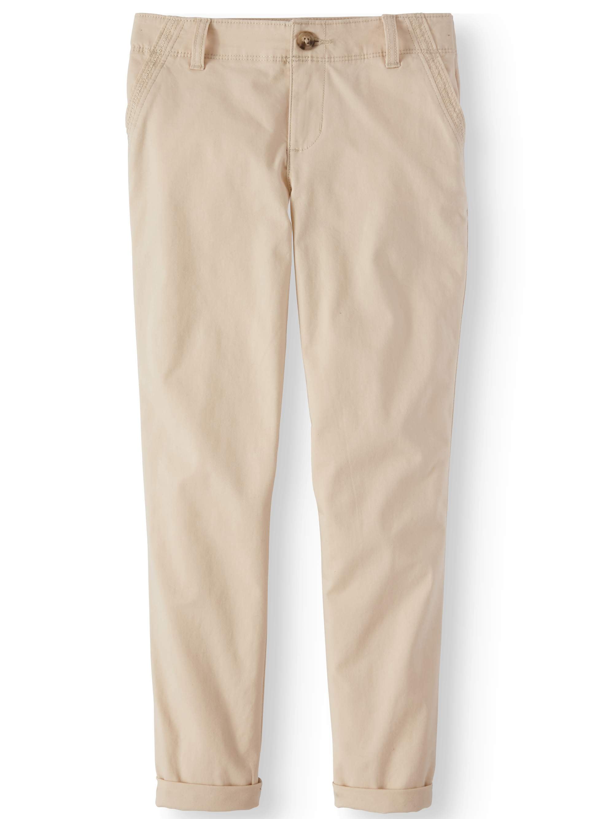 girls chino trousers