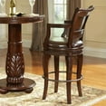 thumbnail image 2 of Tabouret de Bar Pivotant 30 Pouces en Cerisier, 2 of 5