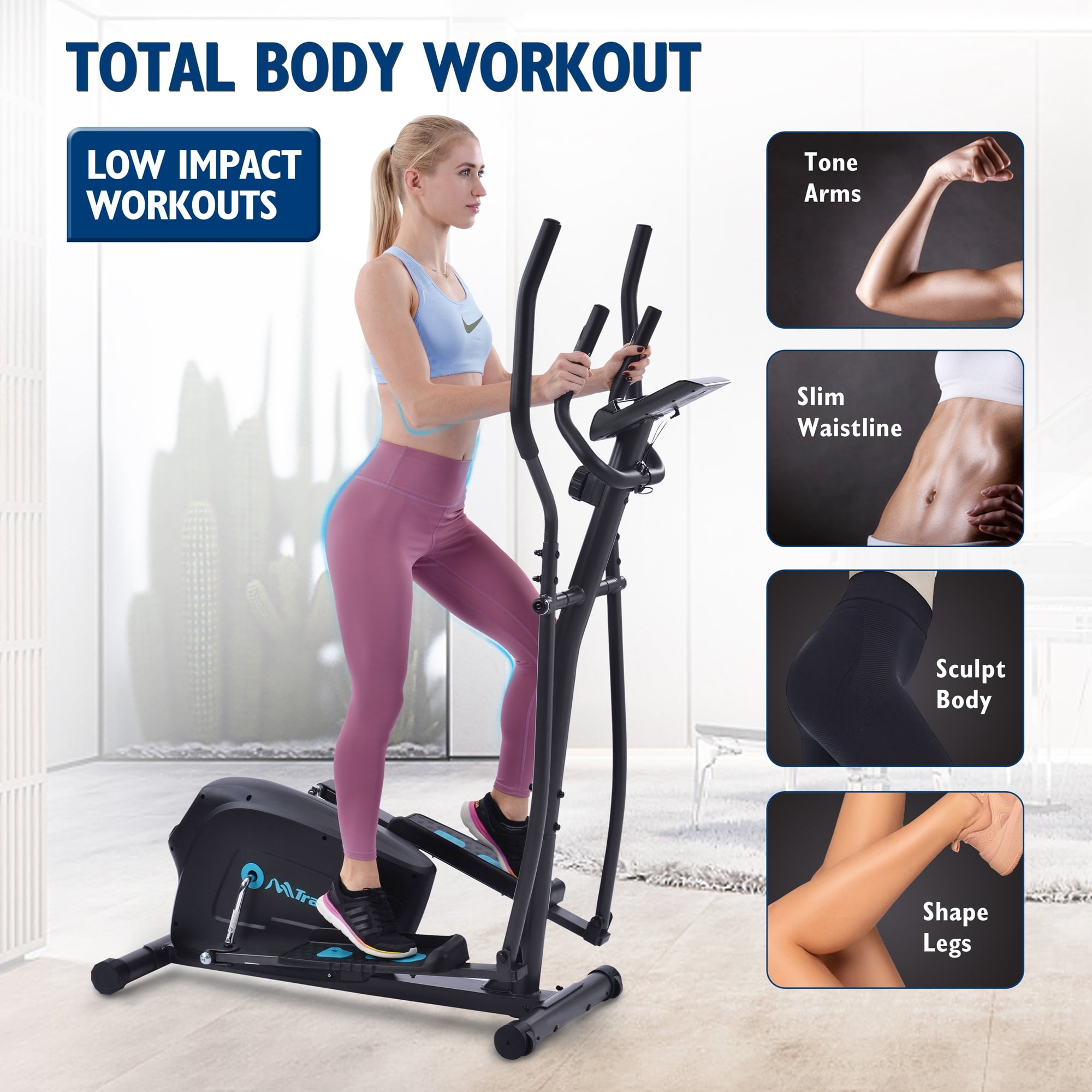 Indoor Cardio Exercise Bike Fitness Bicycle Workout Home Gym Magnetic Machine 