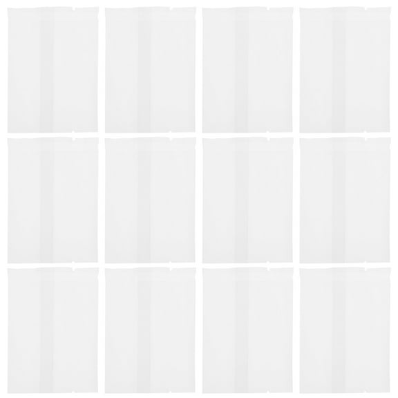 SOPOTUTU 100Pack Small Plastic Bags Sealable White for Food Storage