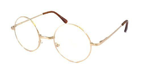 circle glasses frames gold