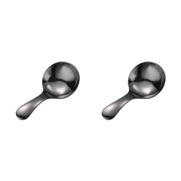 Cucharadita de acero inoxidable Matsuzay Cuchara de postre de té de café en polvo suave Type2 NO2
