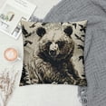 thumbnail image 2 of Wildlife Bear Decorative Covers for Home Couch Sofa Bench Decor, 2 of 5