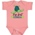 thumbnail image 3 of Inktastic Key West, Florida Happy Sea Turtle Boys or Girls Baby Bodysuit, 3 of 5