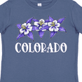 thumbnail image 4 of Inktastic Colorado Columbine Flowers Boys or Girls Toddler T-Shirt, 4 of 5