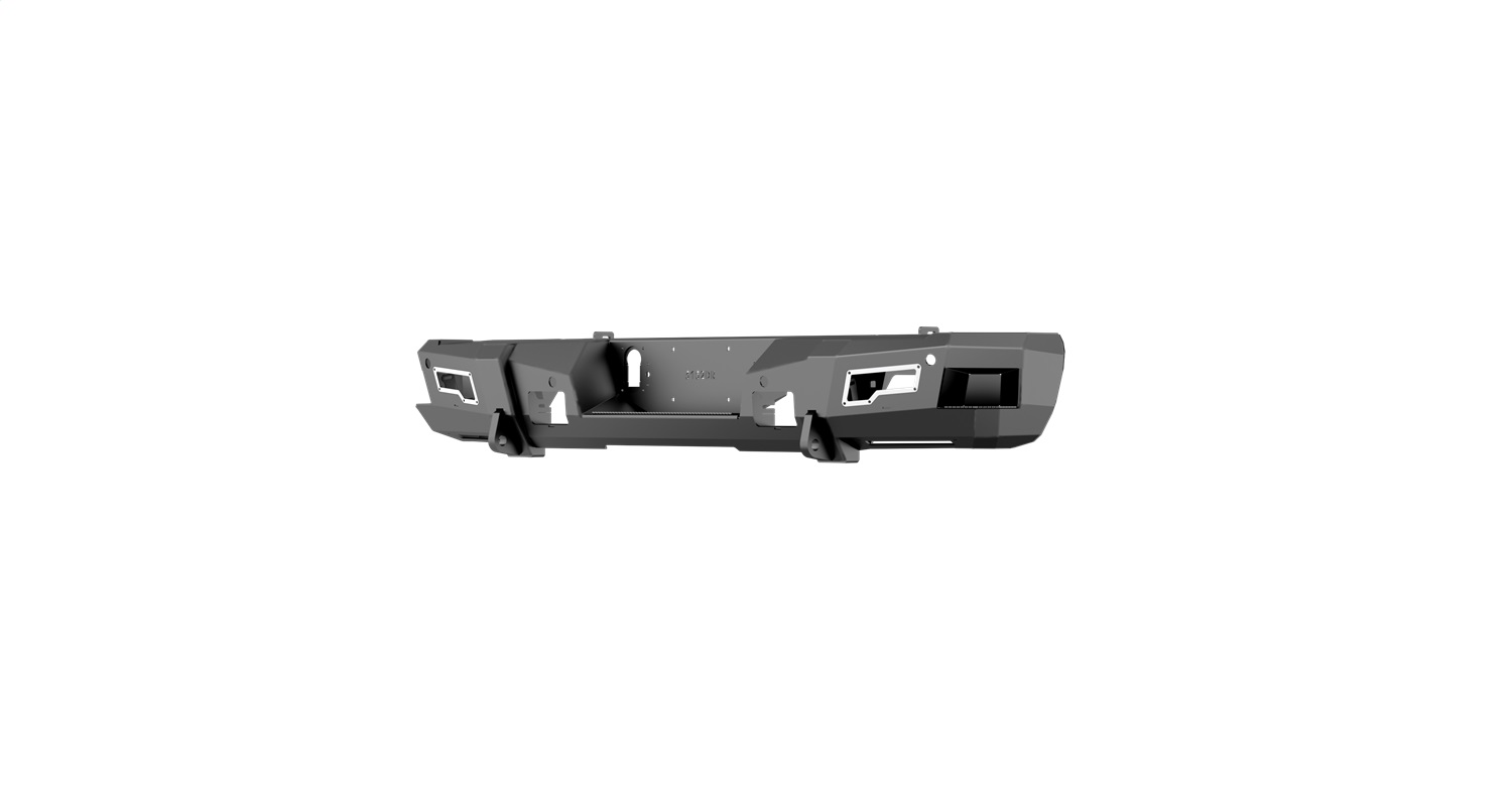 Road Armor 3152DR-B0-P2-MR-BH-B 15-19 CHEVY 2500/3500 IDENTITY REAR BUMPER SHACKLE END PODS BEAUTY RING-BLACK
