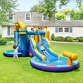 thumbnail image 2 of Gymax Kids Inflatable Water Slide Park Bounce Castle w/ 50 Ocean Balls & 735W Blower, 2 of 10