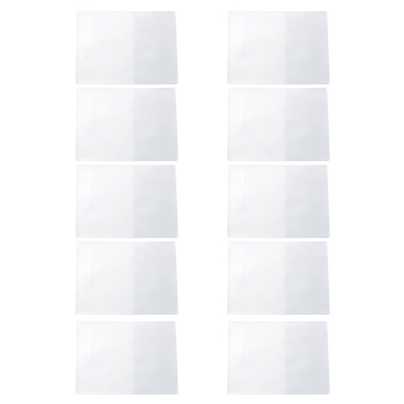 Minkissy 20pcs Portable Passport Protector Passport Organizer Transparent for Office Use