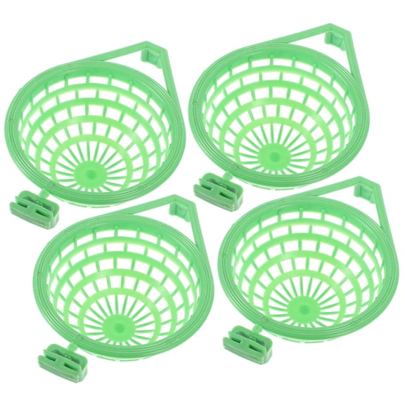 WHAMVOX 4Pcs Plastic Nest for Parrots Bird Nest for Resting and Hatching in Zoo