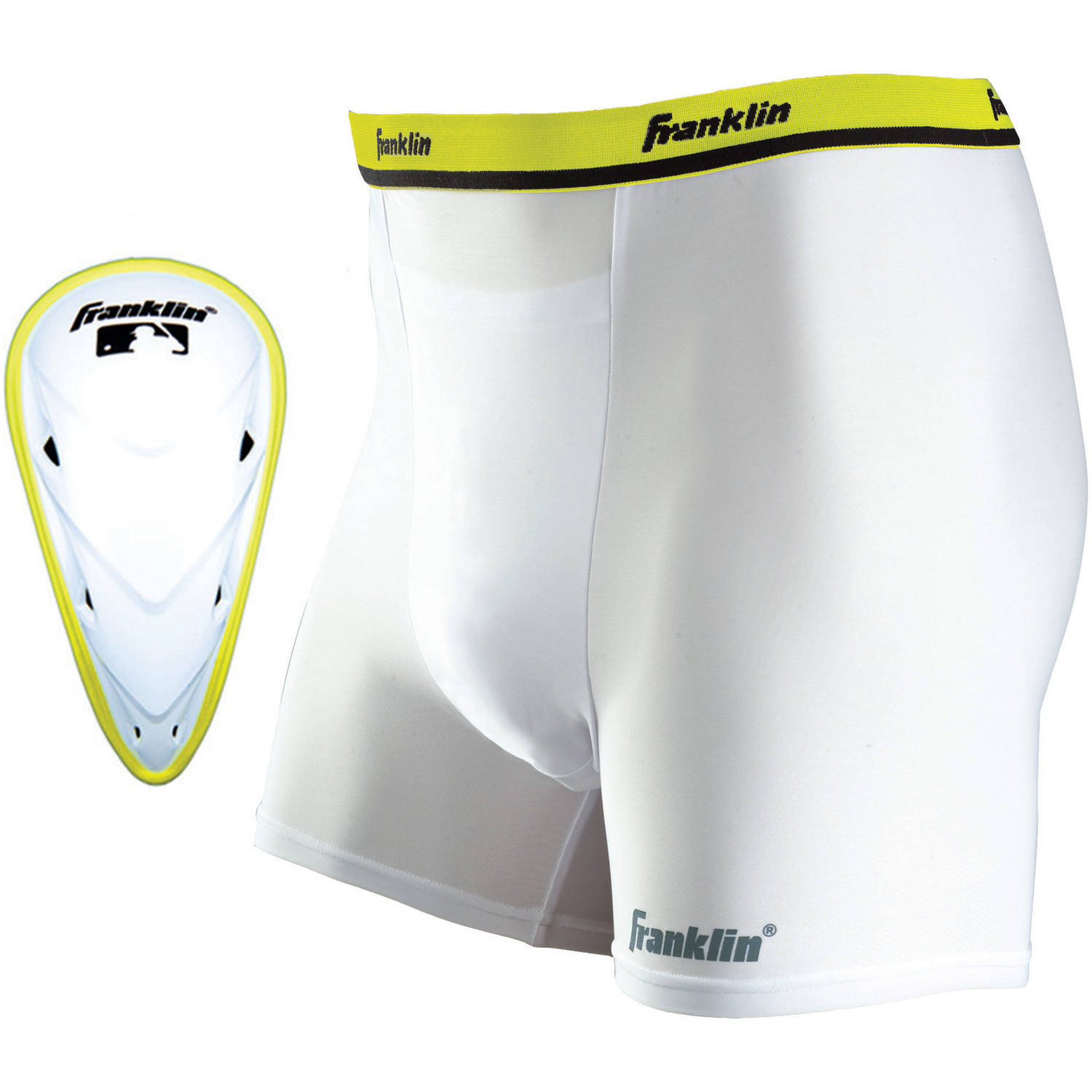 Franklin Sports MLB Adult Cup with Compression Shorts