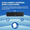 thumbnail image 4 of ZVOX AccuVoice AV100 Altavoz compacto con barra de sonido para TV con 6 niveles de refuerzo de voz, negro, 4 of 5