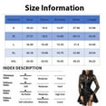 thumbnail image 3 of Women's Leather Dress Long Sleeve Mesh Lace Patchwork Zipper Design Fitted Sexy Midi Dress for Spring Fall Night Out,Black,L, 3 of 7