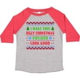 thumbnail image 3 of Inktastic I Make This Ugly Christmas Sweater Look Good Boys or Girls Toddler T-Shirt, 3 of 5