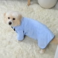 thumbnail image 6 of Zhaomeidaxi Microfiber Bath Gown for Small Dog and Cat Bath Robe Towel, Quick Drying, Super Absorbent Microfiber Towel, 6 of 8