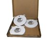 Dragon Targets AR500 Steel Targets 1/2 Inch Thick Laser Cut, Painted AR500 Gong Targets for Shooting, Steel Targets for Shooting Made in USA (8in 3 Pack)