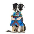 thumbnail image 2 of PULLIMORE Funny Killer Killer Dog Costume - Blue Overalls with Scissors,Size XL, 2 of 7