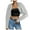Silver, variant on Women Long Sleeve Open Front Ribbed Knit Crop Cardigan Solid Loose Drop Shoulder Bolero Crop Sweater Top Women'S Cardigan Xxl