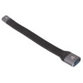 thumbnail image 1 of Adaptador USB3.0 a USB C 10Gbps 2.4Amps Metal portátil FPC USB3.0 hembra a USB C Cable de extensión hembra, 1 of 5