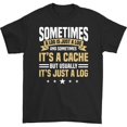 thumbnail image 1 of Parfois un Bûche Est Juste un Bûche T-shirt, 1 of 2