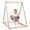 Blue Wave, variant on Spruce - Baby and Toddler Foldable Wooden Swing Set