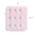 thumbnail image 3 of 3 Rows Hook and Eye Tape Bra Strap Extender Cyan Black Rose Pink 5 Pcs for Lady, 3 of 5