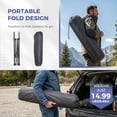 thumbnail image 4 of Hammock Camping Chair,Adjustable Backrest,Portable Folding,Detachable Cup Holder,Durable Fabric,Supports up to 300lbs, 4 of 9