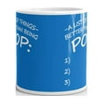 thumbnail image 3 of A List of Things Better Than Being Pop Coffee Tea Ceramic Mug Office Work Cup Gift 15oz, 3 of 3