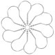 thumbnail image 5 of unbranded 10Ud Gancho De Hierro Ajustable Color Plata Para Colgar Ropa En Maniquí Y Exhibidor, 5 of 8