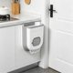thumbnail image 5 of Wall Mounted Household Foldable Trash Can Kitchen Folding Trash Can Hanging Plastic Telescopic Storage Bin, 5 of 6
